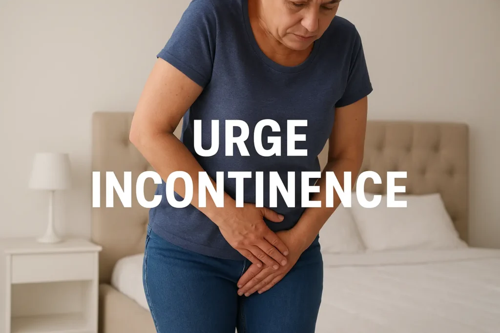 how to manage urge incontinence Byfleet symptoms
