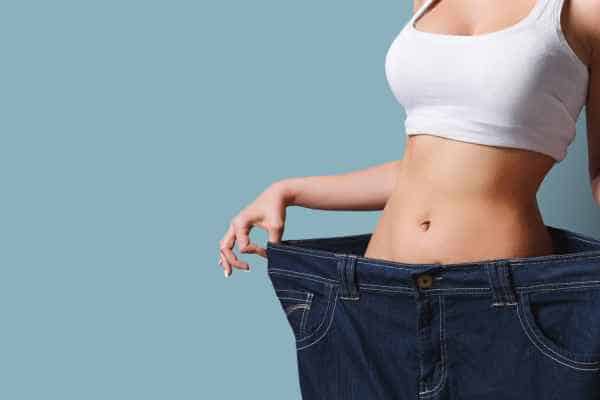 woman after fat reduction treatment Byfleet