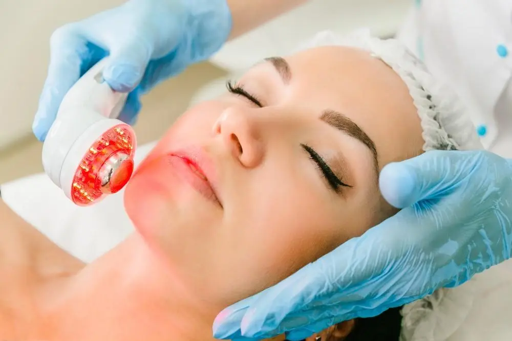 woman having non-surgical Morph8 treatment Byfleet