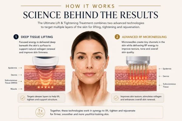 Why choose The ultimate skin tighten treatment Byfleet